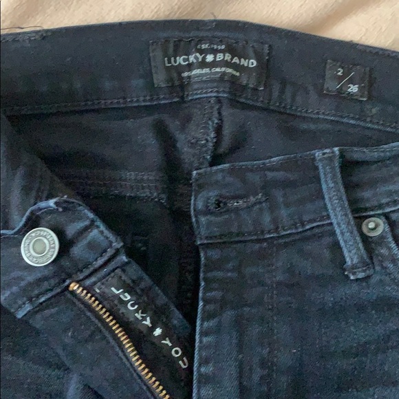 Lucky Brand Dark Blue Skinny jeans - Picture 3 of 3